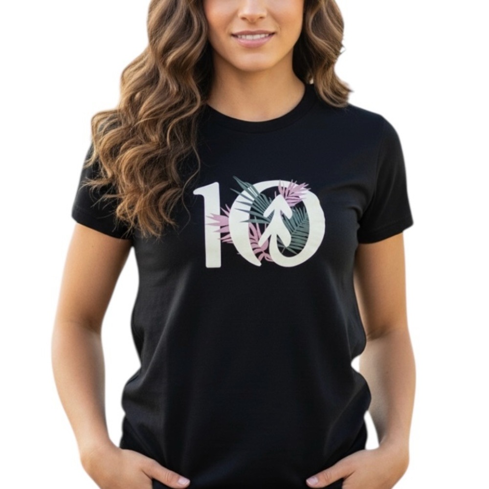 TenTree T-shirt Tropical 10 Organic Cotton Top